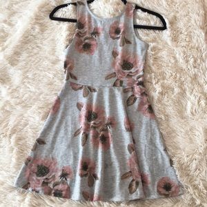 {H&M} Cotton Dress with floral design